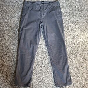 GAP Women's Gray Relaxed Girlfriend Pants